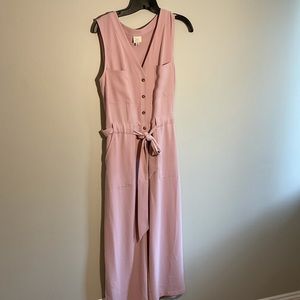 Dusty Rose Jumpsuit